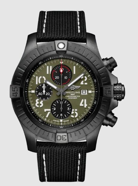 Review Breitling SUPER AVENGER CHRONOGRAPH 48 Replica watch V133751A1L1X1